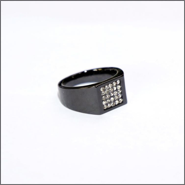 Crystal Men's Ring
