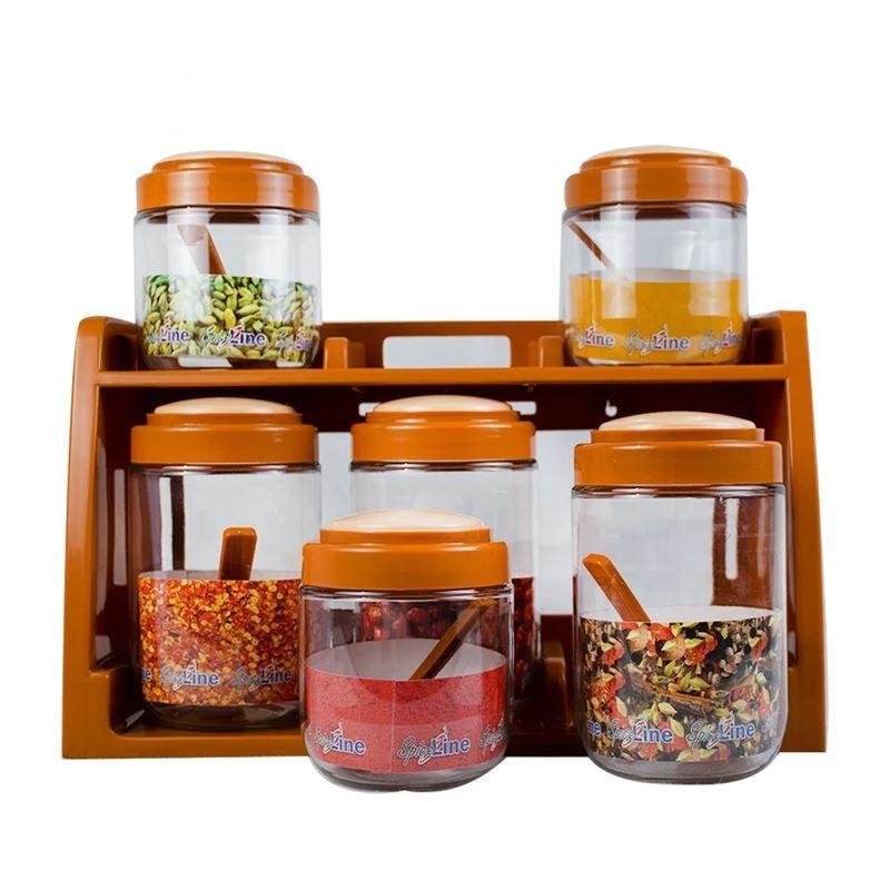 6 In 1 Spices Jar Set