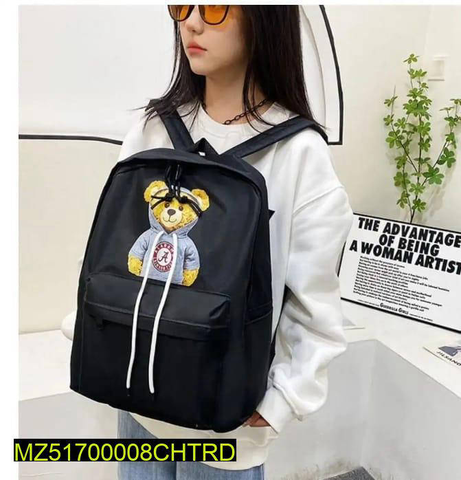 4 Pcs Canvas Backpack