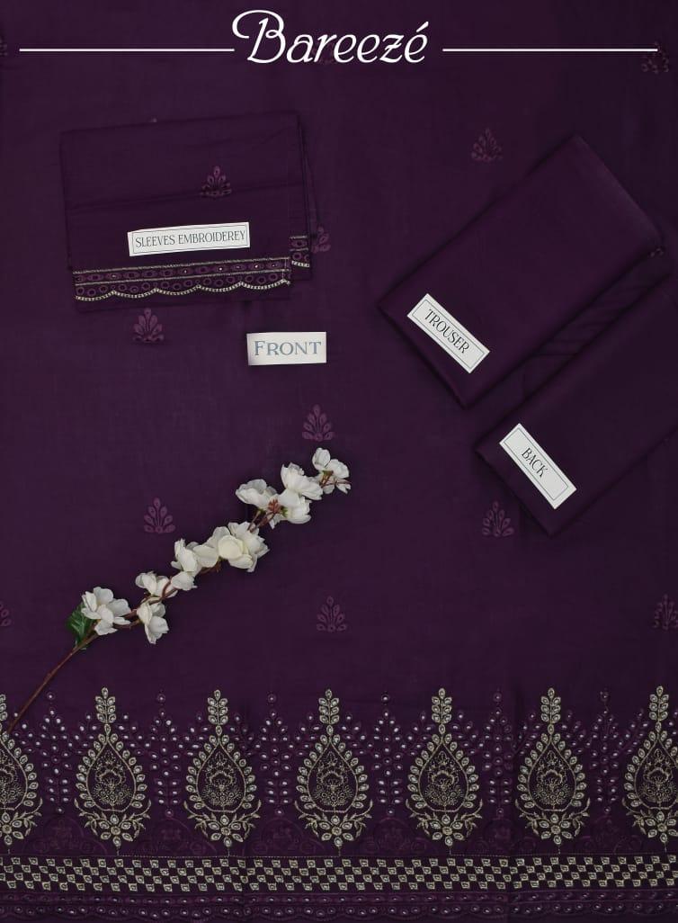 2 Pcs Unstitched Chikankari